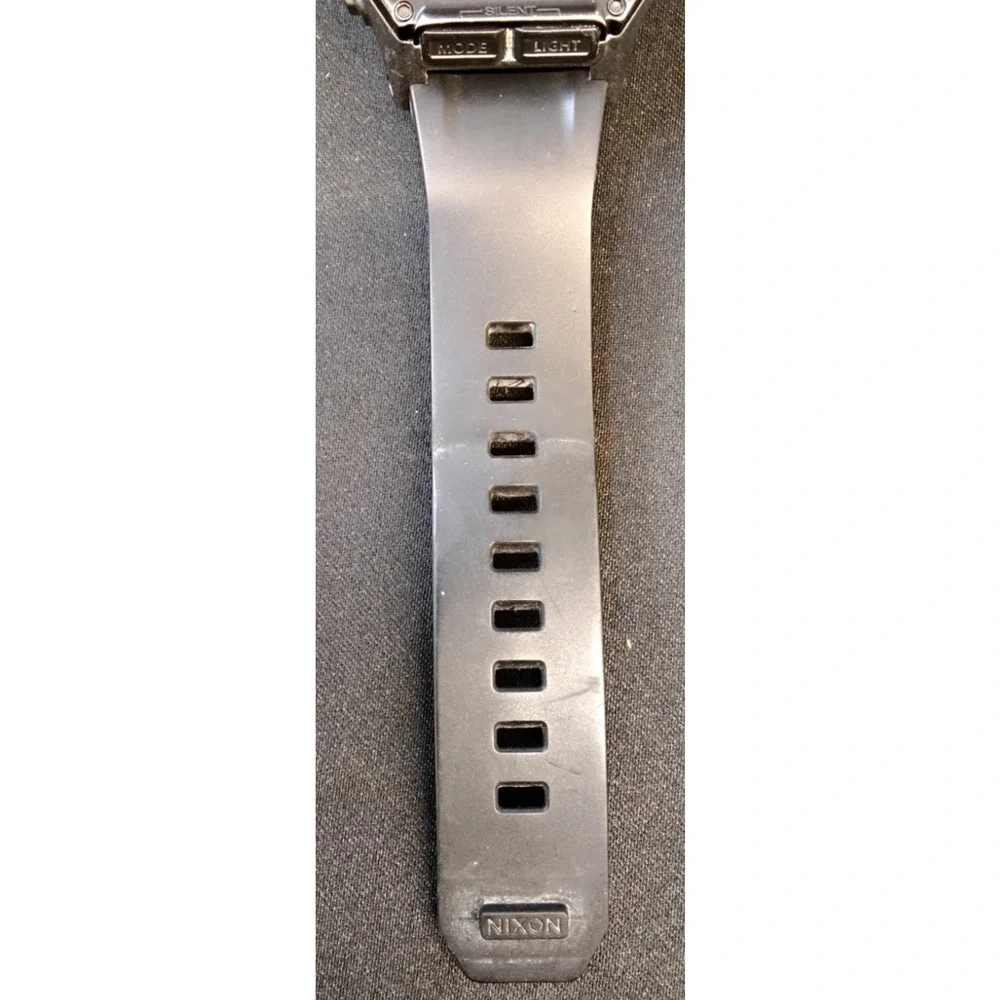 Nixon Regulus Men's Watch Black Square Digital Surf Sport Utility #Z5876